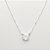 Gargantilha de prata 925 choker zircônia oval cristal - Imagem 1