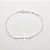Pulseira de prata 925 cruz - Imagem 1