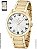 Relógio Champion feminino dourado kit CN25029W - Imagem 1