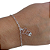 Pulseira de Prata 925 Pingente Menino Elo Balão 18cm - Imagem 2