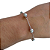 Pulseira de prata 925 bolinhas - Imagem 2