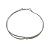 Pulseira de prata 925 rabo de rato coração - Imagem 1