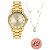 Kit Condor Feminino Elegante Dourado COPC21AEEXK4D - Imagem 1