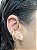 Brincos Banhado a Ouro 18k Ear Cuff - Estilo Moderno e Elegante - Imagem 2