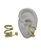 Brincos Banhado a Ouro 18k Ear Cuff - Estilo Moderno e Elegante - Imagem 1