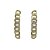 Brincos folheados a ouro 18k ear hook zircônia cristal - Imagem 1