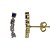 Brincos folheados a ouro 18k ear cuff - Imagem 2