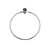 Pulseira de prata 925 para berloques rígida - Imagem 2