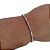 Pulseira de prata 925 bolinha tubo. - Imagem 2