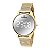 Relogio champion dourado digital espelhado medio ch40133b - Imagem 1