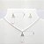 Conjunto de Prata 925 Nossa Senhora Aparecida com Zircônia - Imagem 2