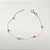 Pulseira de Prata 925 com 5 Bolinhas Infantil - 15cm - Imagem 1