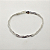 Pulseira de Prata 925 Italiana 3 Fio Trançado 18cm - Imagem 1