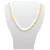 Corrente Banhada a Ouro 18K Pérolas Sintéticas 4mm – Elegância e Sofisticação - Imagem 1