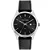 Relógio Technos Masculino Steel Prata 2115MSGS/0P Couro Preto - Imagem 1