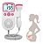 Monitor Frequência Cardíaca Infantil Doppler Fetal Gestante - Imagem 3