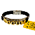 Pulseira Bracelete Ogum Dourado - Imagem 1