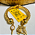 Pulseira Bracelete Torcido Oxum - Dourado - Imagem 2