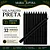 Vela Palito Preta Nº 9 18 cm – 1 kg - Imagem 2