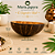 Coité de Coco Natural | Cuia Artesanal para Umbanda, Candomblé e Oferendas - Imagem 4