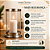 Porta Vela 7 Dias de Vidro Temperado com Base Metálica 18 cm | Copo para Vela | Maria Jupyra - Imagem 10