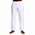 Calça Oxford Branca Unissex para Umbanda, Candomblé e Quimbanda - Imagem 1