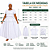 Conjunto Feminino Branco Oxford 3 Peças para Umbanda e Candomblé – Saia, Camisú e Ojá - Imagem 10