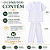Conjunto Bata e Calça Oxford Branco Masculino para Umbanda, Candomblé e Quimbanda - Imagem 7