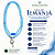 Guia de Iemanjá Cristal Azul 8mm com Pingente Abebê | Guia Espiritual Artesanal 60cm - Imagem 3