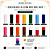 Kit 12 Velas Votivas 7 Dias 195g – Cores Lisas e Bicolores - Imagem 2
