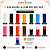Kit 50 Velas Votivas 7 Dias 250g 50mm Diversas Cores Religiosas - Imagem 2