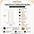 Kit com 6 Velas Votivas 7 Dias 250g Diversas Cores e Bicolores - Imagem 4