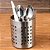 Porta Talher Inox Pia Suporte Escorredor Redondo Cozinha Top - Imagem 5