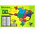Brinquedo Encaixe Pedagógico de Madeira Didático Mapa BRASIL - Imagem 4
