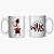 Caneca de Porcelana - Coffee Walk Girl (Arte 1) - Imagem 2