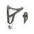JM9111P - KIT DE SUPORTE DO ALTERNADOR, EM ALUMINIO POLIDO, FORD SMALL BLOCK - Imagem 2