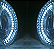 GH-HL-LED-201 - PAR DE FARÓIS STREET ROD, 7" DIAMETRO, COM CONTORNO EM LED CLEAR - Imagem 3