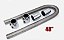 F8-015557- MANGUEIRA DE RADIADOR, SUPERIOR E INFERIOR, FLEXIVEL, EM AÇO INOX CROMADO, 48", UNIVERSAL - Imagem 3