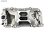 DM-3712 - COLETOR DE ADMISSÃO, AIR GAP, OVAL PORT, DUAL PLANE, EM ALUMINIO, CHEVROLET BIG BLOCK 454 - UNIDADE - Imagem 2