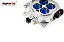 DM-4150TPS-SL - CORPO DE BORBOLETA, QUADRIJET, 1000 CFM, COM SENSOR IAC E TPS INTEGRADOS, ACABAMENTO POLIDO - Imagem 6