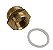 EW1-11626 - CONEXÃO DE ENTRADA DE CARBURADOR PARA FUEL LINE, ROSCA MACHO 7/8 - 20" PARA 3/8-18" - Imagem 1