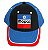 DCE-48898 - BONE ORIGINAL, LICENCIADO, LOGO MOPAR 1972 VERMELHO/BRANCO/AZUL, TAMANHO UNICO - UNIDADE - Imagem 2