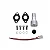 HC8020BK - BOMBA DE AGUA ELETRICA,PRETA, ALTO VOLUME, CHEVROLET BIG BLOCK - UNIDADE - Imagem 4
