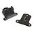 81101BK- COXIM DE MOTOR COM SUPORTE, EM AÇO E POLIURETANO, CHEVROLET - UNIDADE - Imagem 1