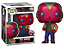 Funko Pop Series - Marvel: Wanda Vision - Vision  70's 718 - Imagem 1