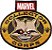 Funko Patch - Marvel: Guardiões da galaxia - Rocket Raccoon Collector Corps - Imagem 1