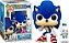 Funko Pop - Sonic the Hedgerog - Sonic with Chao 1036 (Flocked) - Imagem 1