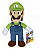 JAKKS - SUPER MARIO BROS - Plush/Pelucia LUIGI - Imagem 1
