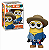 Funko Pop! Filme - Meu Malvado favorito 4/BTS - Minions/V 423 - Imagem 1