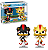 Funko Pop - Games Sonic The Hedgehog  - 2 Pack  Shadow & Super Shadow - Imagem 1
